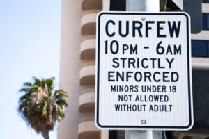 juvenile curfew