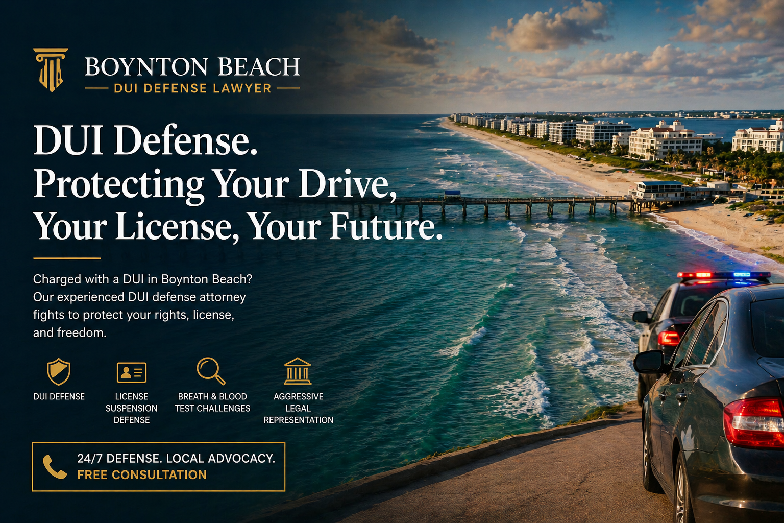 Boynton Beach DUI defense lawyer Brian Gabriel — protecting your license and rights in Palm Beach County